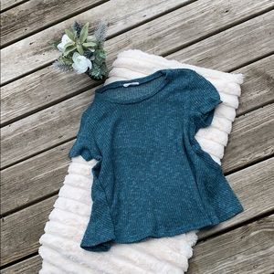 MESH BLUE TOP✨